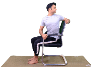 Chair yoga at Work / Chair yoga poses