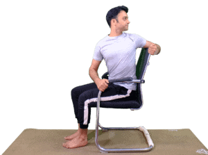 Chair yoga at Work / Chair yoga poses