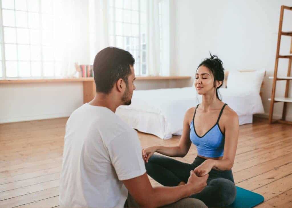 Heart-to-Heart Pose - Uniting Body and Soul: The Joys and Benefits of Couples Yoga
