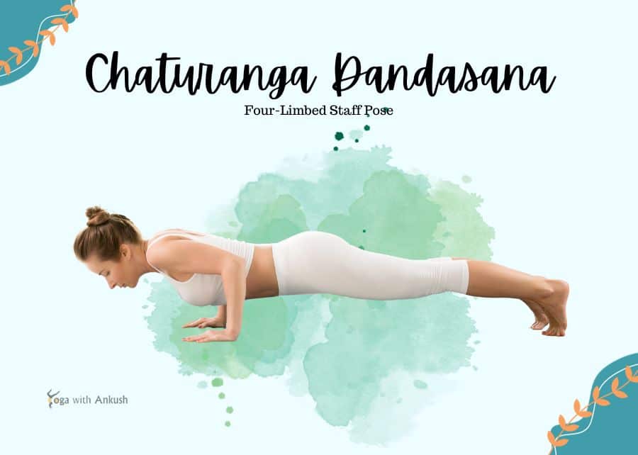 Four-Limbed Staff Pose (Chaturanga Dandasana) - Unwind and Rejuvenate: A Yoga Flow for Back Health