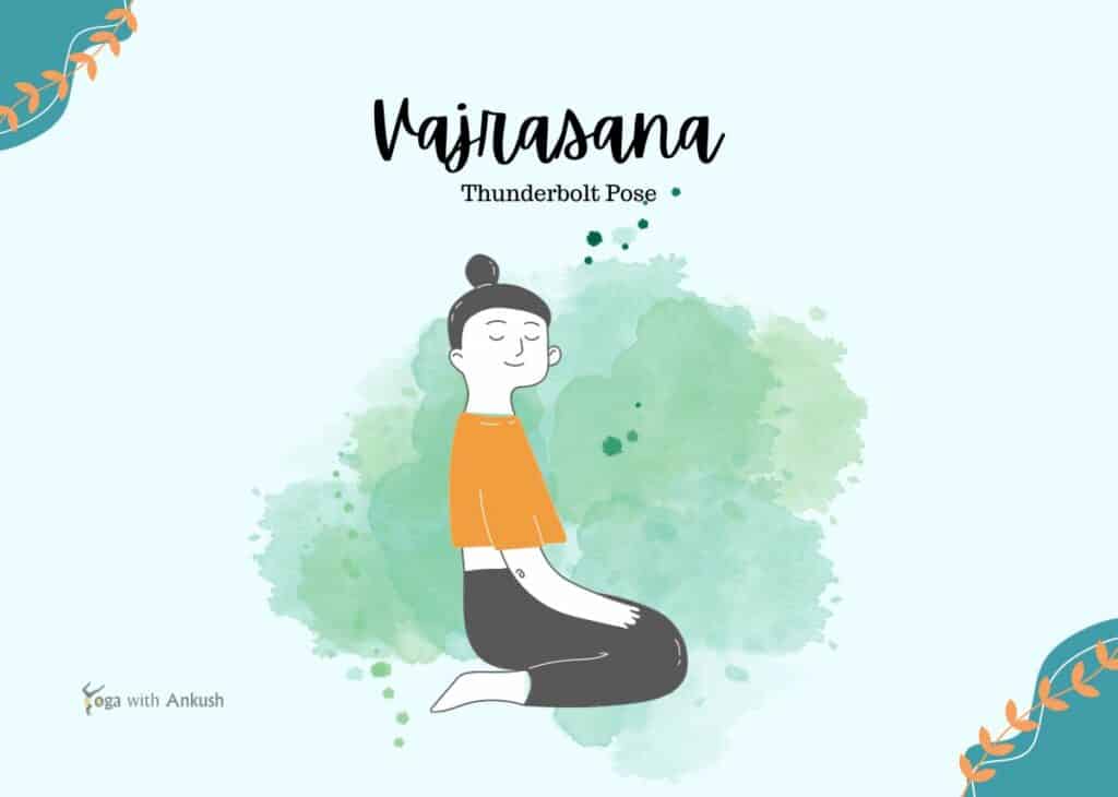 Yoga to the Rescue: Uncorking the Flow with Yoga Poses for Constipation Vajrasana