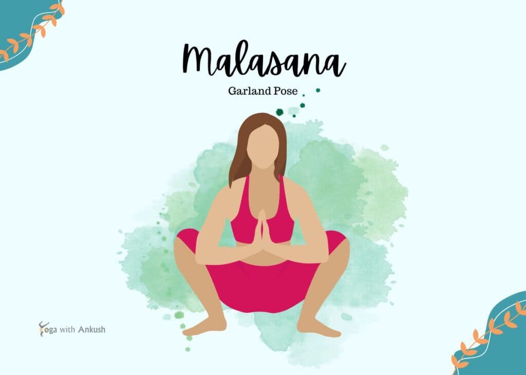 Yoga for Hormonal Balance: Unveiling Your Inner Balance with Asanas for PCOS and Thyroid Management Garland Pose - Malasana